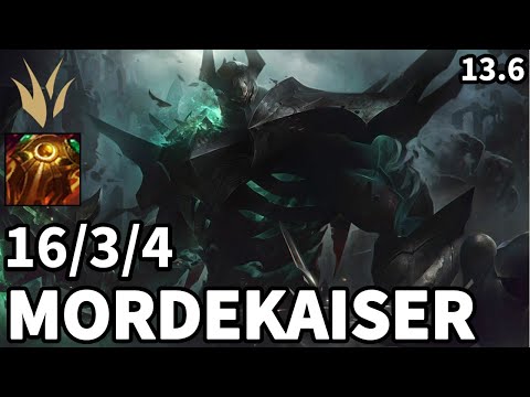 Mordekaiser Jungle vs Lee Sin - EUW Grandmaster | Patch 13.6