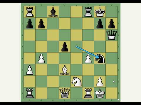 Odlično iskorisćena žrtva Lovca u napadu ~ BIALAS vs UHLMANN ~ Francuska odbrana  # 1403