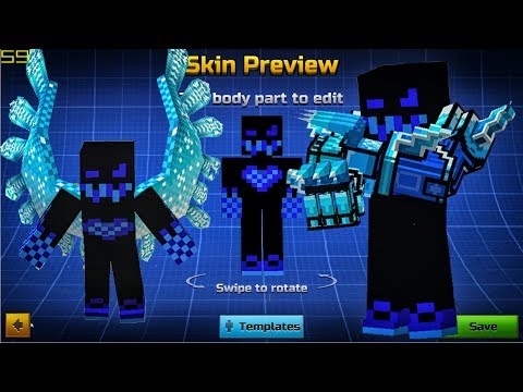 Pixel Gun 3D - JustSpawn NEW Skin [Tutorial] How to create?