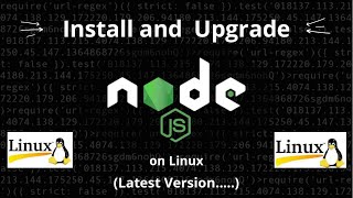 Installing and Upgrading Node js on Linux 🔥 | #nodejs