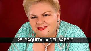 Les meilleurs chanteurs mexicains