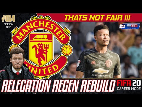 THATS NOT FAIR! - Relegation Regen Rebuild - Fifa 20 Manchester United Career Mode - 14