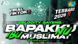 Download lagu DJ BAPAKKU NU IBU MUSLIMAT TERBARU ‼️ VIRAL TIKTOK STYLE VELOCITY GAYENG 🔥 AD GARAGE PRODUCTION  mp3