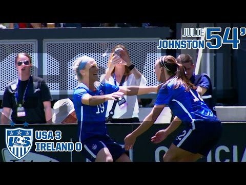 WNT vs. Republic of Ireland: Julie Johnston Goal - May 10, 2015