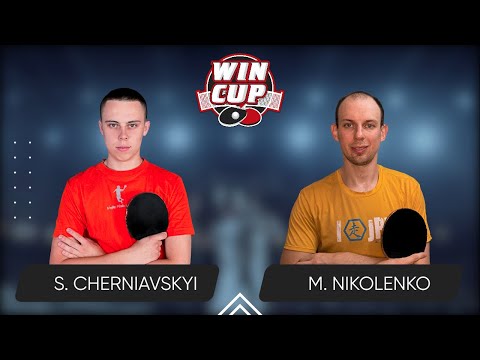 18:30 Serhii Cherniavskyi - Maksym Nikolenko West 3 WIN CUP 21.12.2023 | TABLE TENNIS WINCUP