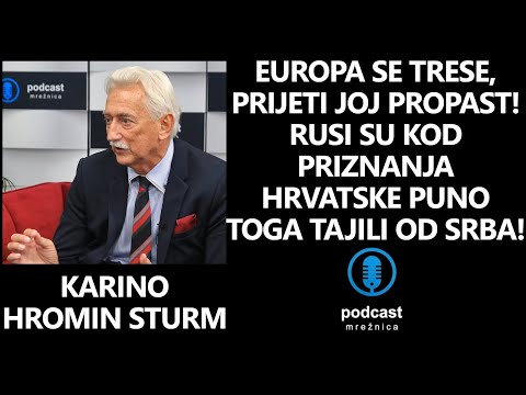 PODCAST MREŽNICA: Hromin Sturm: Sila kojoj nitko ništa neće moći nastat će savezom triju država!