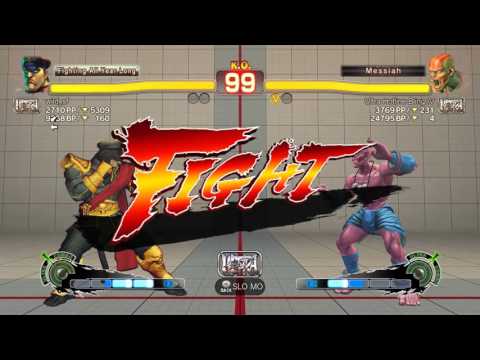 wild_sf (Bison) Vs Ultra Hotline Bling IV (Dhalsim) USFIV Ranked Match