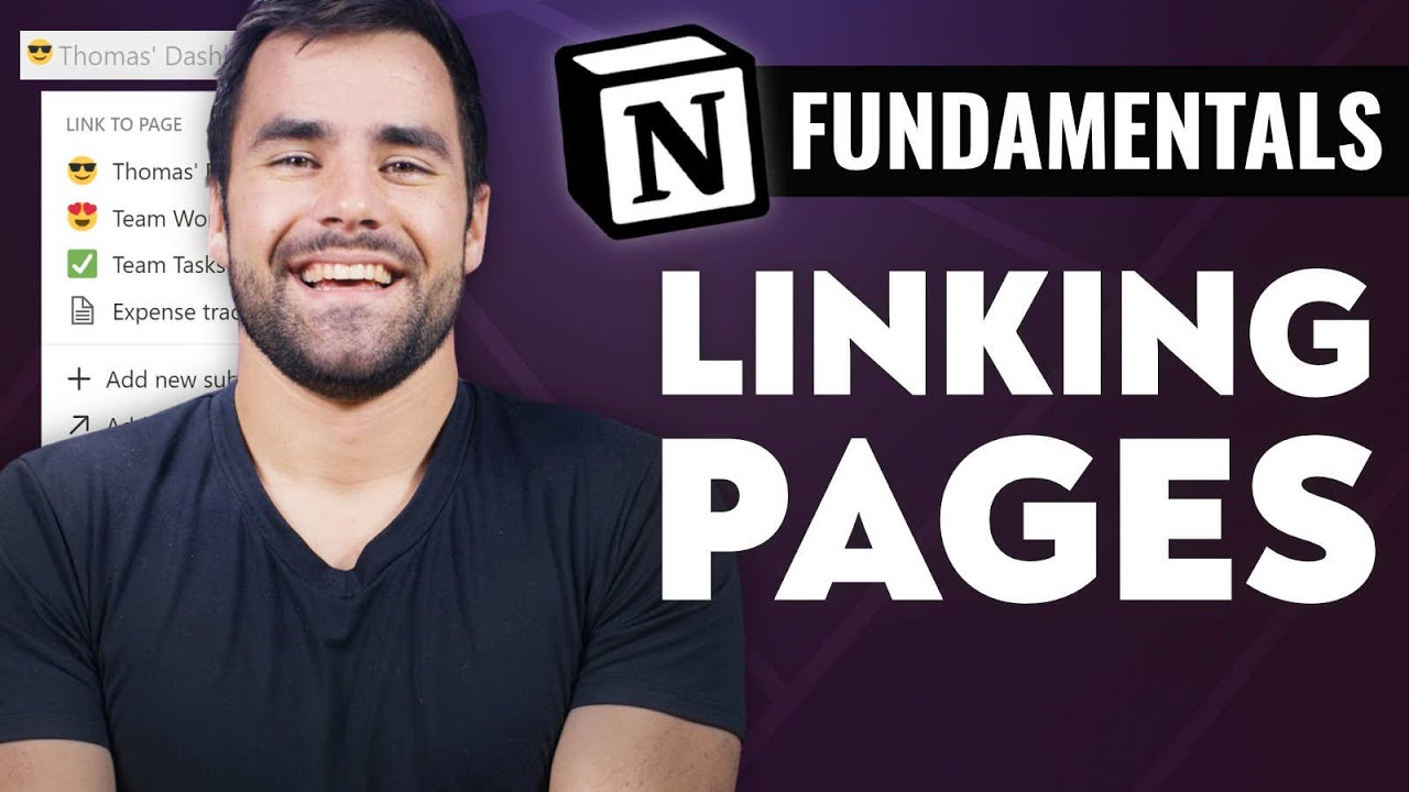 Notion Fundamentals: Page Links, Backlinks, and Sub-Pages