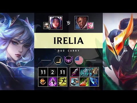 Irelia ADC vs Lucian - NA Master Patch 25.08