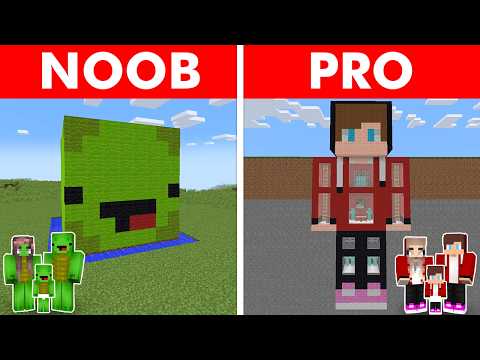 JJ's RICH vs Mikey's POOR Secret Underground Base Batte in Minecraft!!