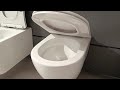 Купити Devit DUN0930111W Unda Унітаз підвісний короткий 495 мм з кришкою soft-close, Vortex Flush, білий глянець в Києві vannaja.kiev.ua