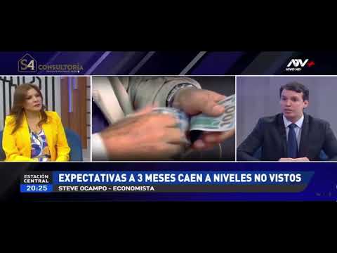 Coyuntura Económica en Perú al 03/11/2023 - Entrevista al Gerente General Steve Ocampo, CFA en ATV+