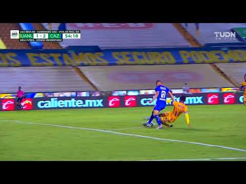 Gol de J. Rodríguez | Tigres  1 - 2 Cruz Azul | Liga MX - Guardianes 2020 Apertura  | LIGA BBVA MX