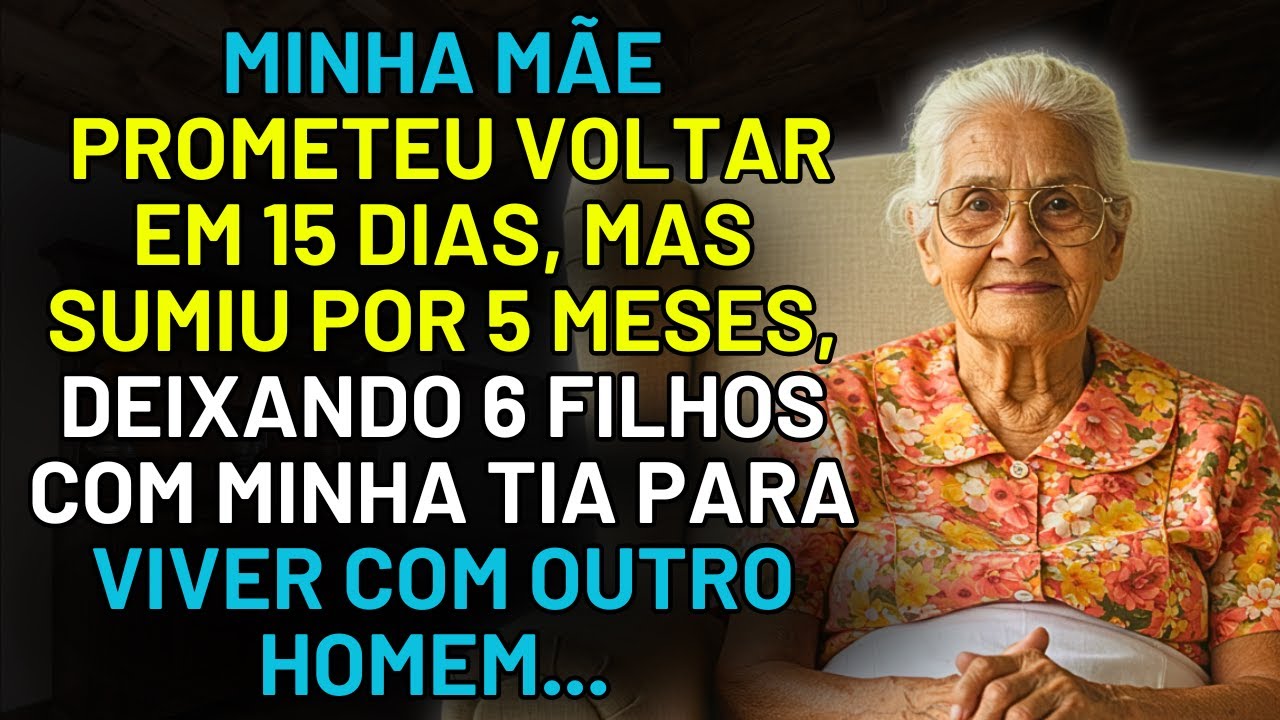 HISTÓRIA REAL DESTA AVÓ 👵 MINHA MÃE SUMIU 5 MESES,  E VOLTOU GRÁVIDA DE OUTRO!