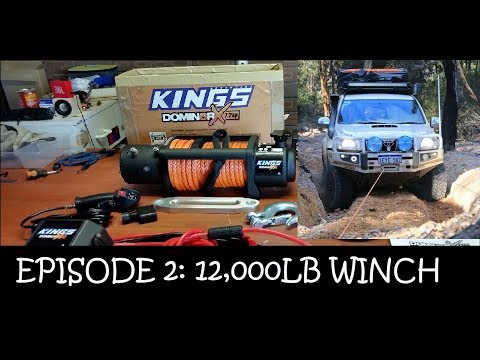 Prado 120 Adventures: Ep 2 Installing a 4WD Winch