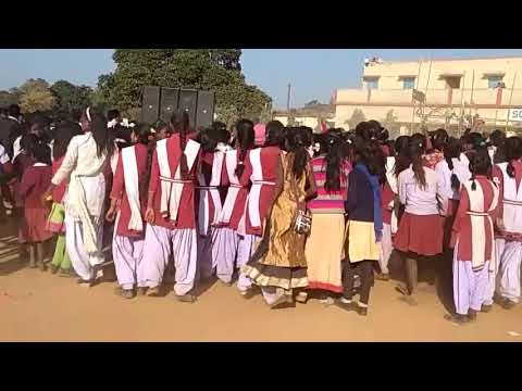 girls school dance new nagpuri song jharkhand