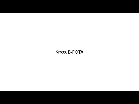 Knox E-FOTA On-Premises