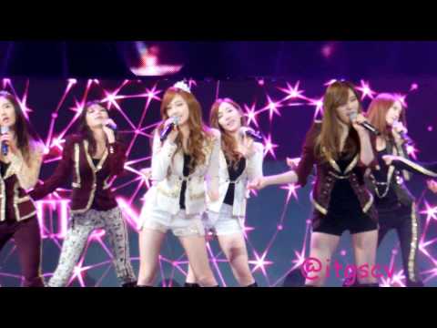 [Fancam] SBS 11.10.2012 - SNSD - Genie, Mr Taxi (Jessica)
