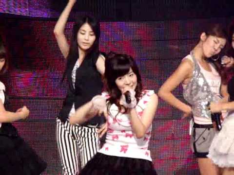 080704  Music Bank SNSD - Tell Me Rehearsal Fancam