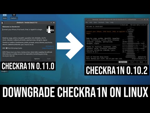 Downgrade checkra1n Linux | Install checkra1n on Linux | Checkra1n 0.10.2  / 0.11.0 / 0.12.4 | 2022