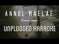 Annul Maelae Vaaranam Aayiram Karaoke With Lyrics Unplugged Harris Jayaraj Suriya Sebin