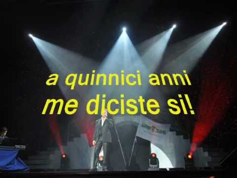 ANTONELLO RONDI  "I' M'ARRICORDO 'E TE" comprende il testo