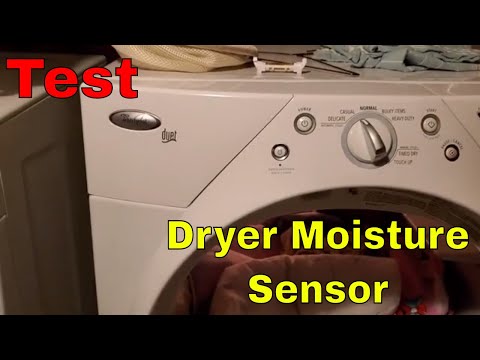 Test Dryer Moisture Sensor Whirlpool Duet