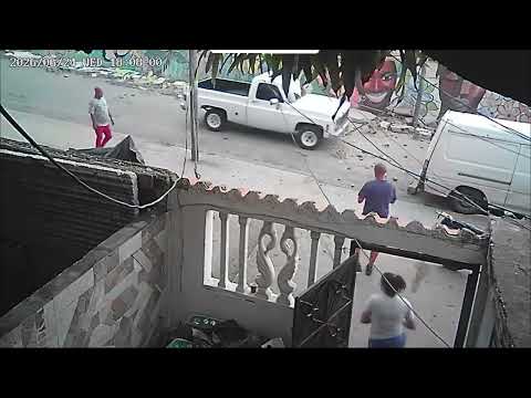 M7.5 Earthquake and aftermath in Atanasio Girardot, Maiquetía, La Guaira, Venezuela