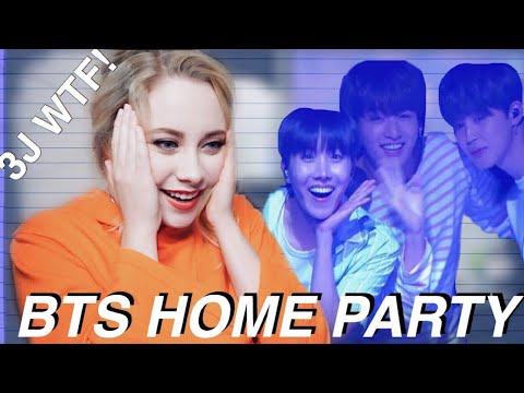3J (Jungkook, Jimin, J-Hope) Dance Reaction | BTS HOME PARTY