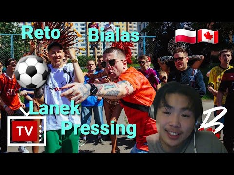 Lanek ft. Białas, ReTo - Pressing [official video] | REACTION (Reacting To Polish Rap)