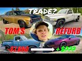 MAKING MONEY ON A BLOWN UP CAR Trading Trash Vehicles Ep 1