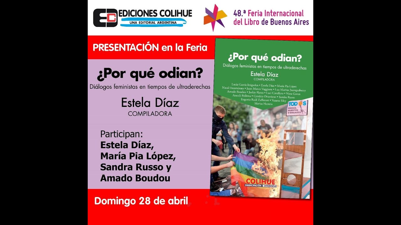 Por que odian de Estela Díaz