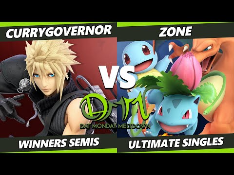 DAT Monday Meltdown 215 Winners Semis - CurryGovernor (Cloud) Vs. Zone (Pokemon Trainer) SSBU