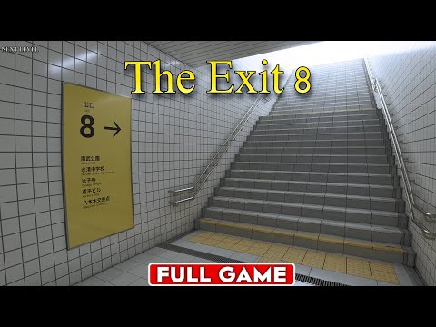 THE EXIT 8 PC Gameplay Walkthrough FULL GAME [4K 60FPS] - No Commentary
