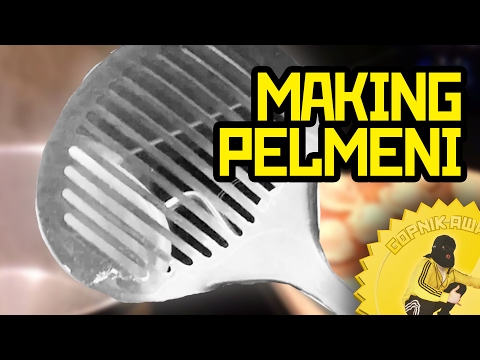 How to make Russian pelmeni - Cooking with Boris