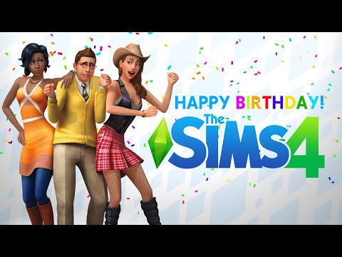 The Sims 4 Birthday Party (Gold Medal)!!