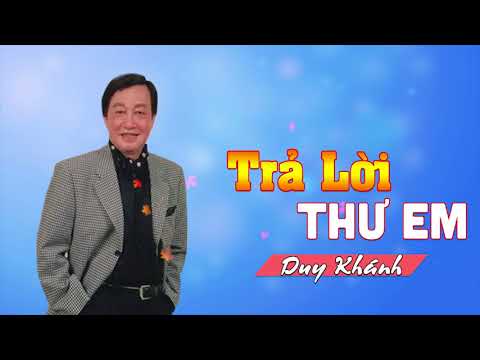 Trả lời thư em Sheet - Duy Khánh