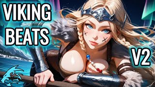 [1 Hour] VIKING WARRIOR BEATS V2 ⚔️🔥 |  Epic Norse Battle Music & Nordic Chanting 🛡️🩸