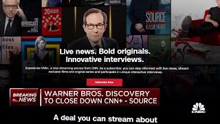 Warner Bros. Discovery to close down CNN+