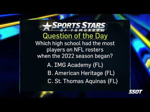 Question of the Day: High Schools with NFL Alumni