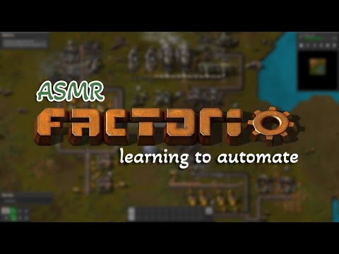 ASMR Factorio | Survival and Automation Game (game sounds, keyboard sounds, soft whispers)