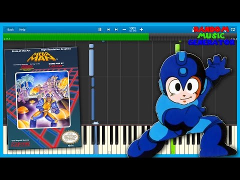 Dr. Wily Stage Boss - Mega Man 1 - Piano Tutorial [Synthesia♫] ロックマン Rokkuman Dr.ワイリー Dokutā Wairi