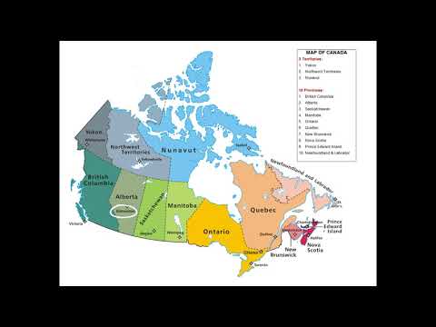 PRONOUNCE ENGLISH: The Provincial Capitals of Canada