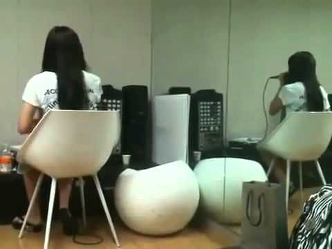 T-ara Hyomin's Mini - Concert 2010 [Practice Room] 100621