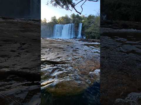 Dormimos na Cachoeira do Prata em Juscimeira, Mato Grosso