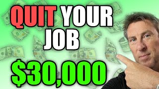 QUIT YOUR JOB! 4 Side Hustles $30,000 Per Month! No Loan