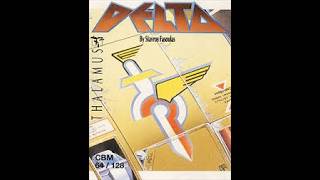 C64  Delta. The weapons Protector, Warper and Supa Shield.