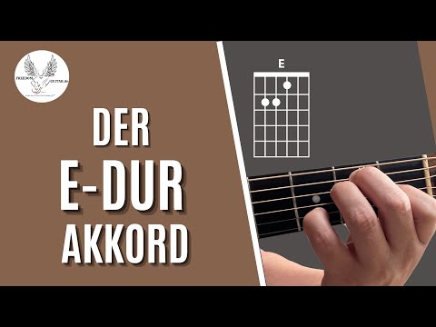 E-Dur Akkord auf der Gitarre greifen | Einfache Akkorde