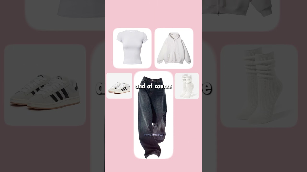 👖✨ Everyday Outfit Ideas You NEED To Try  Baggy Jeans & Hoodie Aesthetic 💕