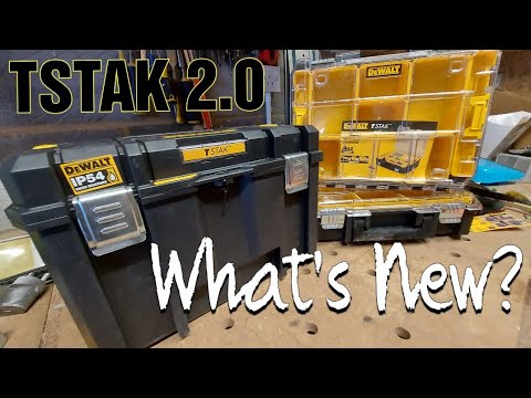 DeWalt Įrankių dėžė TSTAK 2.0 video